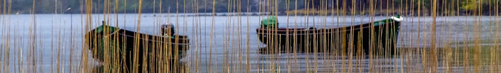 Boats on Irish river