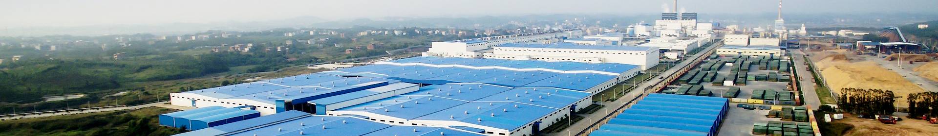 Large warehouses at port