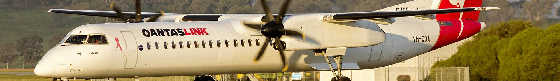 Propellor powered plane Australia