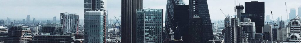 Business buildings in UK
