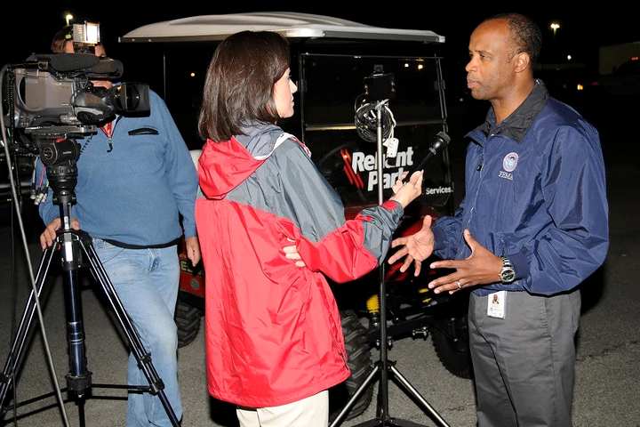 Film or news interview